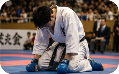 Karakter Seorang Karateka Dibentuk Bukan Saat Ia Menang, Tetapi Saat Ia Bangkit Setelah Kalah